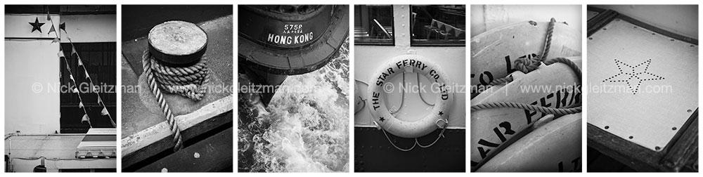 071018-7242-308-BW <i>Hong Kong Star Ferry #2 B&W</i>