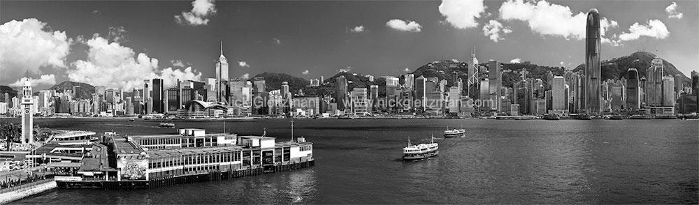 090712-3857-64-BW <i>Hong Kong Star Ferry B&W</i>