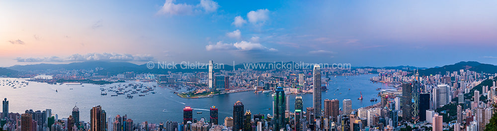 110707-2876-88 <i>Hong Kong Dusk #3</i>