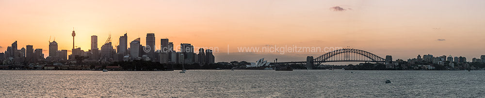 121229-2463-67 <i>Sydney Sunset #7</i>