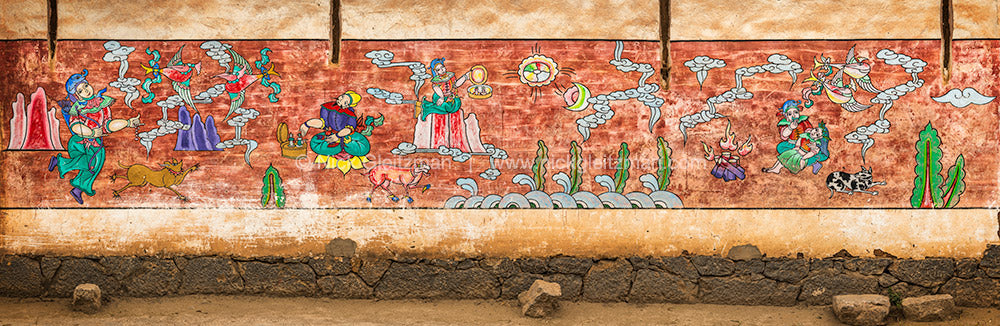130915-1374-81 <i>Naxi Mural #6</i>